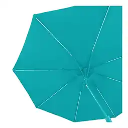 Netto Marken-Discount Blumfeldt Calais Sonnenschirm LED Aluminium-Rahmen Polyester-Bespannung UV 50 Türkis Angebot