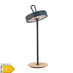 Netto Marken-Discount Näve LED-Akku-Tischleuchte ELLI grau Angebot