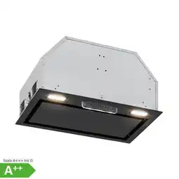 Netto Marken-Discount Camila Dunstabzugshaube Einbau 52 cm 397 m³/h LED Touch Edelstahl Schwarz Angebot