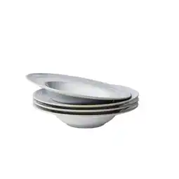 Netto Marken-Discount Gipfelstück Pastateller-Set, Steinzeug TIEFER SEE Angebot