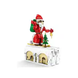 Netto Marken-Discount Reobrix 66001 Weihnachtsmann Mechanik Set 1039 Teile ab 14 Angebot