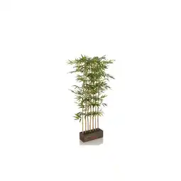 Netto Marken-Discount hjh OFFICE Kunstpflanze BAMBUS I Kunststoff, Stoff Angebot