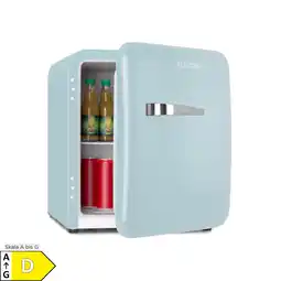 Netto Marken-Discount Audrey Mini Retro-Kühlschrank 48l 2 Ebenen Pastellblau 48 Liter Angebot