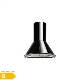Netto Marken-Discount Lumio Neo Retro-Dunstabzugshaube 60cm 610m³/h A Edelstahl schwarz Schwarz Angebot