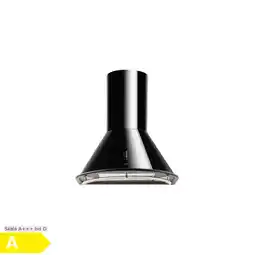 Netto Marken-Discount Lumio Neo Retro-Dunstabzugshaube 60cm 610m³/h A Edelstahl schwarz Schwarz Angebot