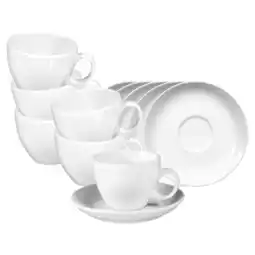Netto Marken-Discount Seltmann Weiden Cappuccinotassen mit Untertassen VIP. 220 ml 6er Set Angebot