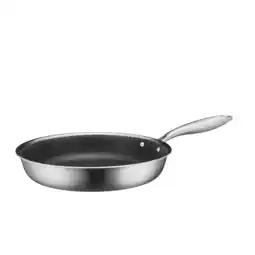 Netto Marken-Discount Mäser Bratpfanne 28 cm, Edelstahl Hestia Keramik Silber / Schwarz Angebot