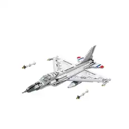 Netto Marken-Discount Reobrix 33027 Kampfjet Klemmbaustein 1427 Teile 49 cm ab 14 Angebot