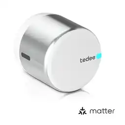 Netto Marken-Discount tedee Lock GO 2 Silber Aluminium + EU Adapter (Bluetooth, Matter over Thread) Angebot