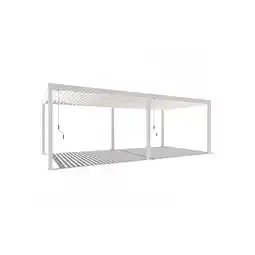 Netto Marken-Discount PergoLine Superior Pergola 3,6 m x 7,2 m weiß Angebot