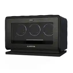 Netto Marken-Discount LuminousTime Uhrenbeweger 3 Uhren viele Einstellungen LED 10dB Schwarz Angebot