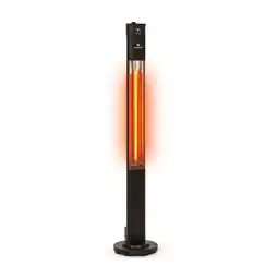 Netto Marken-Discount Heat Guru Plus Infrarot-Heizstrahler 2000W 3 Heizstufen Fernbedienung Schwarz Angebot