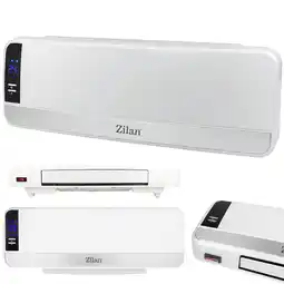 Netto Marken-Discount Zilan Keramik Wandheizlüfter mit Fernbedienung Timer 2 Stufen 2000W Angebot
