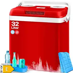 Netto Marken-Discount KESSER 32 L Kühlbox 12V, 230V Stecker, Mini-Kühlschrank, Thermoelektrische Warmhaltebox Angebot