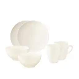 Netto Marken-Discount Seltmann Weiden Frühstücks-Set Savona Fine Diamond 6er Set Angebot