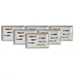 Netto Marken-Discount Ritzenhoff & Breker Servierplatten Maro 34 x 23 cm 6er Set Angebot