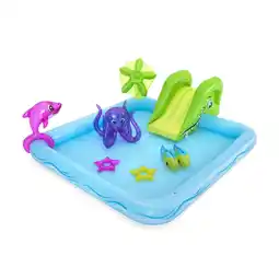 Netto Marken-Discount Bestway Wasserspielcenter Fantastic Aquarium 239 x 206 x 86 cm Angebot