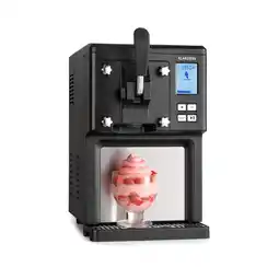 Netto Marken-Discount Sweet Sundae Eiscrememaschine Kompressor 1,5l Edelstahl schwarz Angebot