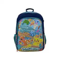 Netto Marken-Discount Pokémon Rucksack Schulrucksack 35x16x43 cm mit Seitentaschen Angebot