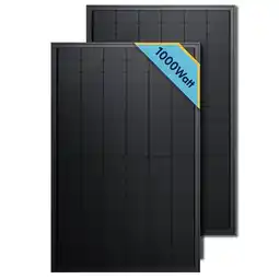 Netto Marken-Discount Solarmodul 1000 Watt Bifazial Glas Solarpanel für Balkonkraftwerke Angebot