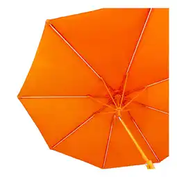 Netto Marken-Discount Blumfeldt Calais Sonnenschirm LED Aluminium-Rahmen Polyester-Bespannung UV 50 Orange Angebot