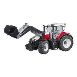 Netto Marken-Discount Bruder Bruder 03181 Steyr 6300 Terrus CVT mit Frontlader Angebot