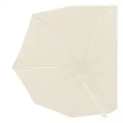 Netto Marken-Discount Blumfeldt Calais Sonnenschirm LED Aluminium-Rahmen Polyester-Bespannung UV 50 Beige Angebot