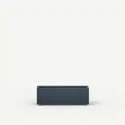 Netto Marken-Discount Herstera Garden Pflanzkübel Cube anthrazit 25x80x25cm Angebot