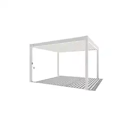 Netto Marken-Discount PergoLine Superior Pergola 3,6 m x 4 m weiß Angebot