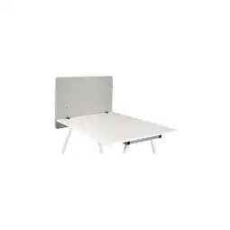 Netto Marken-Discount hjh OFFICE Tischtrennwand FLEXMIUT D SIDE Kunststoff, Stoff Angebot