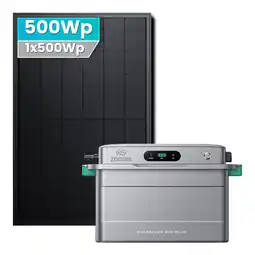 Netto Marken-Discount Solarmars 500W Balkonkraftwerk mit Speicher,Zendure SolarFlow 800 Plus Angebot