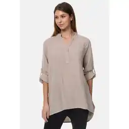 Netto Marken-Discount PM SELECTED Damen Musselin Tunika Longbluse mit Tasche PM17 Angebot