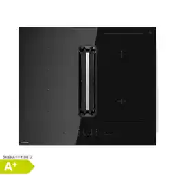 Netto Marken-Discount AirJet Hybrid Down Air System Induktionskochfeld mit integriertem Abzug 477 m³/h EEK A+ Schwarz Angebot