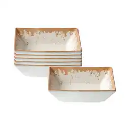 Netto Marken-Discount Ritzenhoff & Breker Servierschalen Rusty 17 x 17 cm 6er Set Angebot