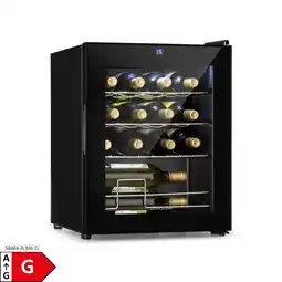 Netto Marken-Discount Shiraz 16 Uno Weinkühlschrank 42l Touch-Bedienfeld 131W 5-18°C Schwarz 16 Flaschen 1 Kühlzone Angebot