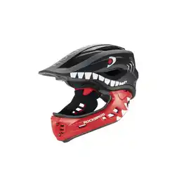 Netto Marken-Discount TT-32005 Shark Kinder Fahrradhelm mit Kinnschutz Größe M Schwarz Angebot