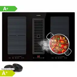 Netto Marken-Discount Full House 77 Down Air System Induktionsherd + Dunstabzugshaube 477 m³/h EEC A Angebot