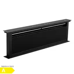 Netto Marken-Discount Royal Flush Eco Dunstabzugshaube 842 m³/h Luftstrom kopffrei EEK A 70 dB LED Schwarz Schwarz Angebot