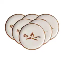 Netto Marken-Discount Ritzenhoff & Breker Speiseteller Rusty ø 26 cm 6er Set Angebot