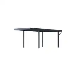 Netto Marken-Discount Pergoline Carport Metta 3,2 m x 5,5 m anthrazit Angebot
