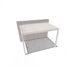 Netto Marken-Discount PergoLine Superior Wand Pergola 3 m x 4 m weiß Angebot