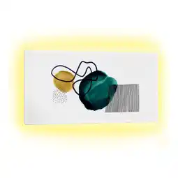 Netto Marken-Discount Mojave 1000 smart 2-in-1 Heizgerät Infrarot Konvektor 120x60cm 1000W RGB-Licht Abstrakt Angebot