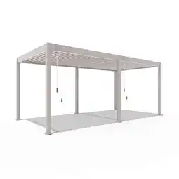 Netto Marken-Discount PergoLine Superior Pergola 3 m x 6 m sand Angebot