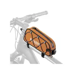 Netto Marken-Discount Rockbros ROAD TO SKY Fahrradtasche Oberrohr wasserdicht 0,7L Orange Angebot