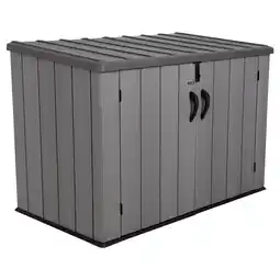 Netto Marken-Discount Lifetime Geräte- und Mülltonnenbox grau/braun Angebot