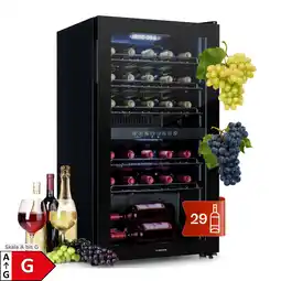 Netto Marken-Discount Shiraz 29 Duo Weinkühlschrank 2 Zonen 80L/29 Flaschen 5-22°C Touch 29 Flaschen Angebot