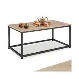 Netto Marken-Discount tectake Couchtisch, Industrial Style, rechteckig, 100 x 55 x 45,5 cm Angebot