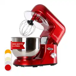 Netto Marken-Discount Bella Küchenmaschine 1800 W / 2,7 PS 5 Ltr Edelstahl BPA-frei Rot Angebot