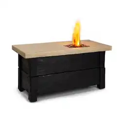 Netto Marken-Discount Corinth Gas-Feuerstelle 40.000BTU/13kW Abdeckung Edelstahlbrenner Angebot