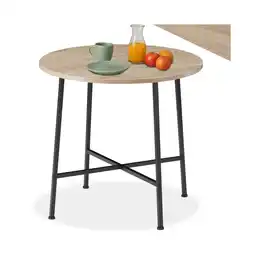 Netto Marken-Discount tectake Esstisch, Industrial Style, rund, 80 x 76 cm Angebot